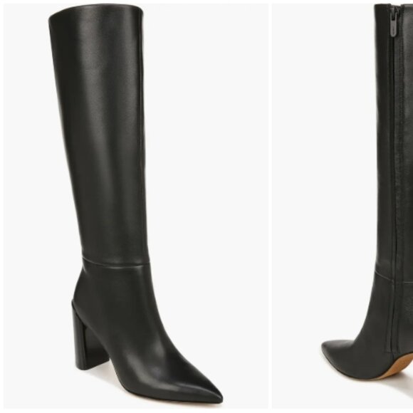 Vince Pilar Leather Knee High Boots in Black, Size 9 (NWT) - Picture 7 of 7
